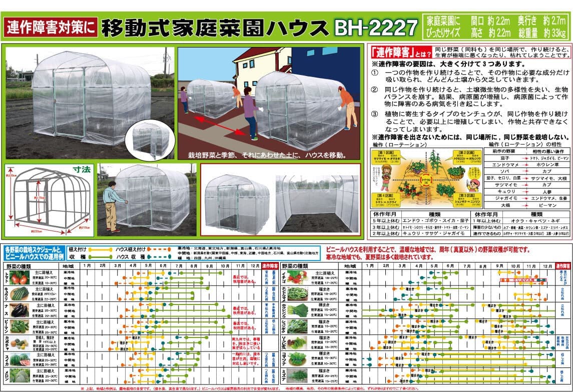 BH-2227｜農業用ハウス｜南榮工業株式会社