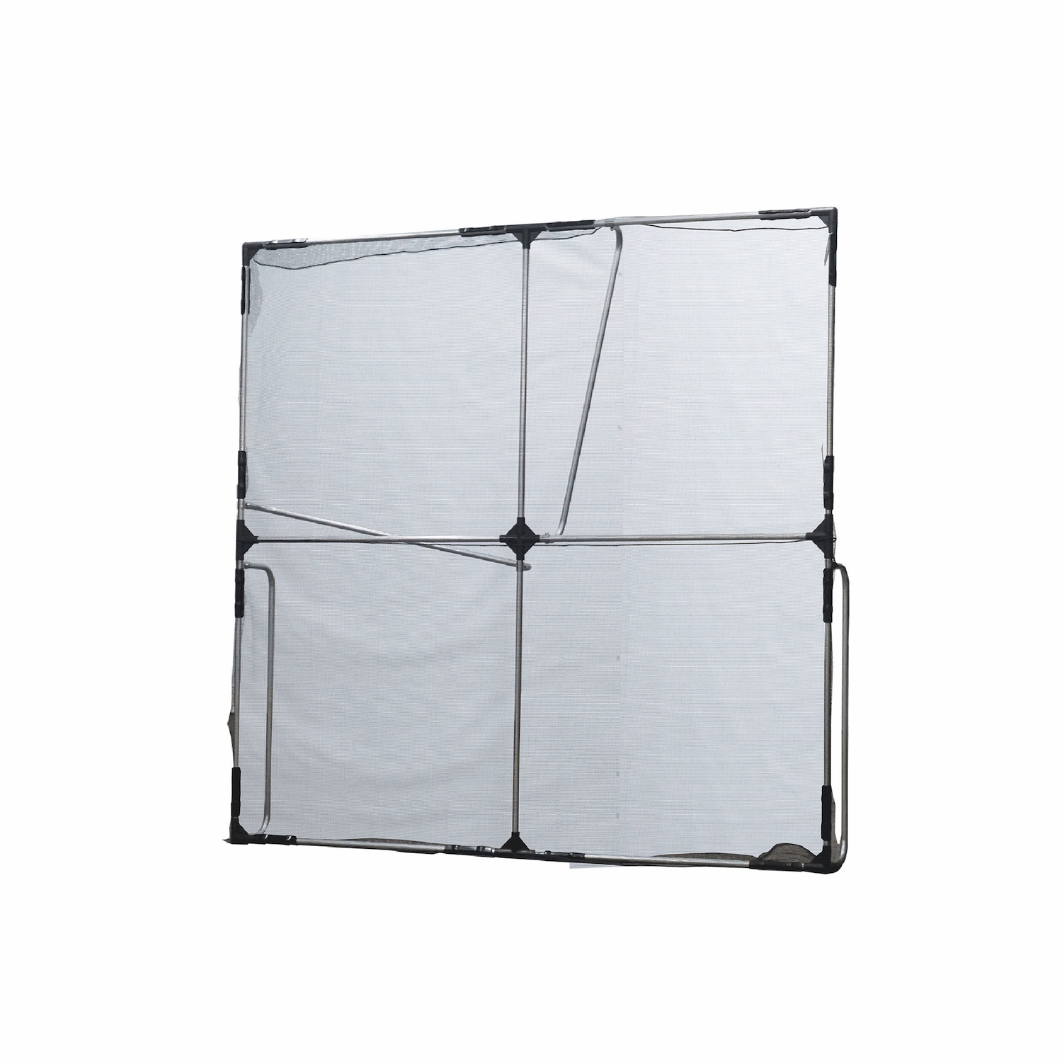 手持ち式草刈飛散防止用枠ネット