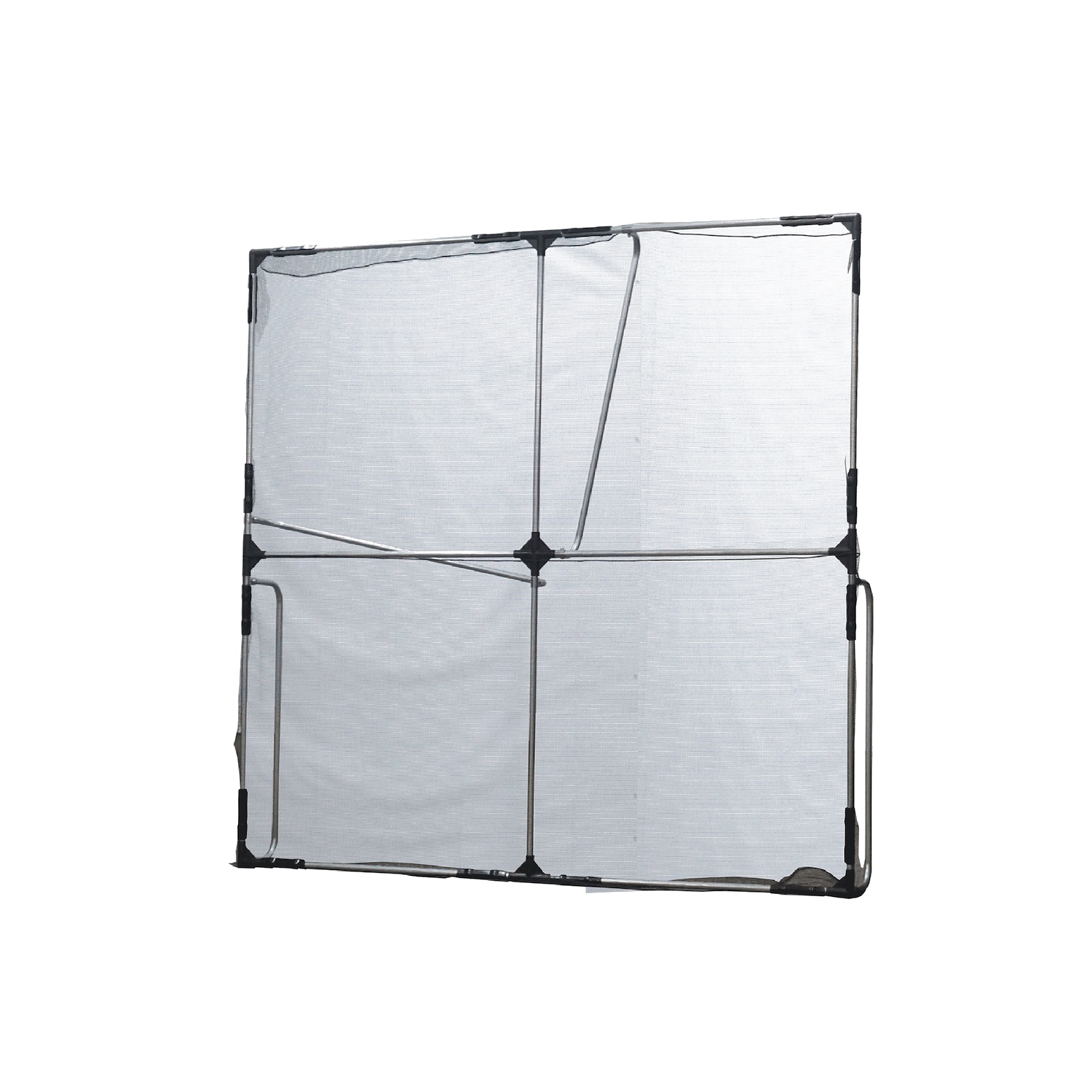 手持ち式草刈飛散防止用枠ネット